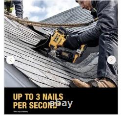 Kit de cloueuse de toiture à bobine sans fil 15° DEWALT DCN45RND1 20V MAX XR, neuf sous scellé