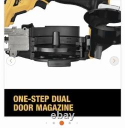 Kit de cloueuse de toiture à bobine sans fil 15° DEWALT DCN45RND1 20V MAX XR, neuf sous scellé