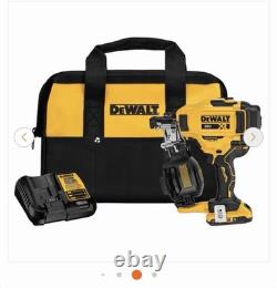 Kit de cloueuse de toiture à bobine sans fil 15° DEWALT DCN45RND1 20V MAX XR, neuf sous scellé