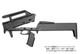 Kit De Conversion Fmg-9 Pour Pistolet à Gaz Glock 17 Pièces Personnalisées Baton