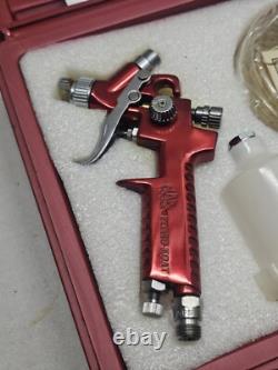Kit de conversion de pistolet à peinture Mini Gravity Feed Spray Gun Set Air Brush Mac Tool Sg65ekab Neuf