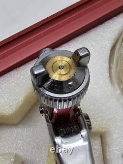 Kit de conversion de pistolet à peinture Mini Gravity Feed Spray Gun Set Air Brush Mac Tool Sg65ekab Neuf