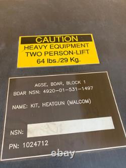 Kit de décapeur thermique sur batterie/Malcom Co. 4920-01-531-1497