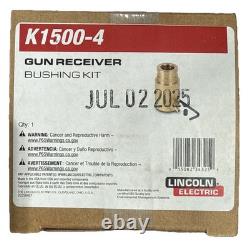 Kit de douilles de récepteur de pistolet Lincoln Electric K1500-4