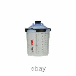 Kit de gobelet, couvercles et doublures de pistolet de pulvérisation 3M PPS 2.0, 26301, standard 22 oz fl, 650 mL