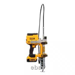 Kit de graissage sans fil DEWALT DCGG571M1 20V authentique 10 000 PSI à vitesse variable