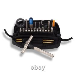 Kit de maintenance d'arme à feu compact avec pilote de couple mini tout-en-un