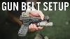 Kit De Mise En Place De Ceinture Moderne Pour Armes à Feu