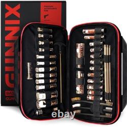 Kit de nettoyage d'armes à feu élite pour fusil de chasse, pistolet et ensemble de nettoyage universel pour pistolet