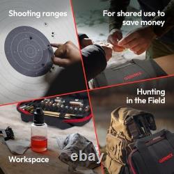 Kit de nettoyage d'armes à feu élite pour fusil de chasse, pistolet et ensemble de nettoyage universel pour pistolet