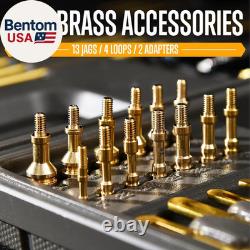 Kit de nettoyage d'armes de qualité supérieure, kit de nettoyage universel pour pistolet et fusil à pompe avec tous les accessoires.