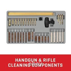 Kit de nettoyage d'armes universel de 66 pièces avec boîte à outils pour fusils de chasse et carabines