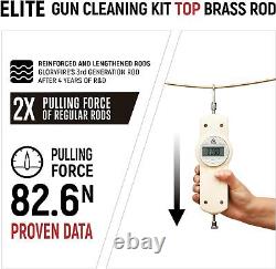 Kit de nettoyage d'armes universel pour armes à feu, brosses à arme pour pistolet, pistolet de poing, fusil de chasse