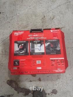 Kit de nettoyage de drains Milwaukee 2572B-21 M12 Pistolet à air Airsnake 12V avec accessoires