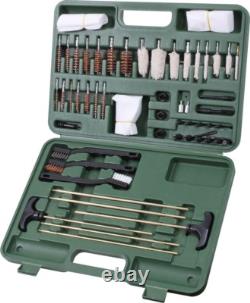 Kit de nettoyage universel pour armes Deluxe pour pistolet, carabine, fusil de chasse et nettoyage d'armes à feu