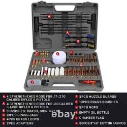 Kit de nettoyage universel pour armes - Kit de nettoyage en laiton pour fusil, pistolet et arme de poing