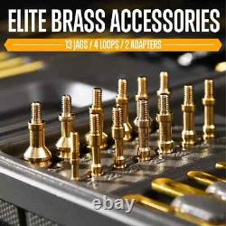 Kit de nettoyage universel pour armes - Kit de nettoyage en laiton pour fusil, pistolet et arme de poing