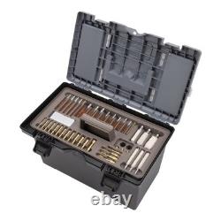 Kit de nettoyage universel pour armes à feu 65 pièces boîte à outils pistolet carabine fusil à pompe multic calibre