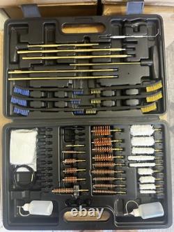 Kit de nettoyage universel pour armes à feu : carabine, pistolet, fusil de chasse, arme à chargement par la bouche pour tous les calibres