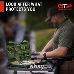 Kit de nettoyage universel pour armes à feu et pistolets - Outils et fournitures essentiels pour les armes à feu