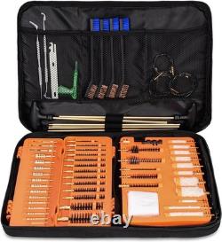 Kit de nettoyage universel pour entretien de fusil, pistolet, carabine et revolver