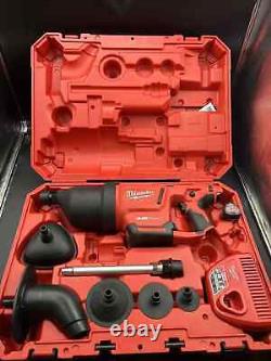 Kit de nettoyeur de drain Milwaukee M12 AIRSNAKE, nouvel, modèle 2572B-21