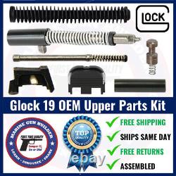 Kit de pièces supérieures Glock 19 Gen 3 OEM G19 UPK usine authentique assemblé par un armurier