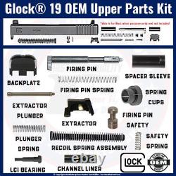 Kit de pièces supérieures Glock 19 Gen 3 OEM G19 UPK usine authentique assemblé par un armurier