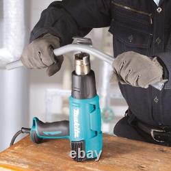 Kit de pistolet à air chaud à température variable Makita HG6530VK, NEUF