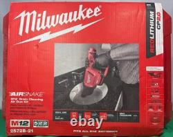 Kit de pistolet à air de débouchage Milwaukee M12 AIRSNAKE