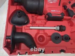 Kit de pistolet à air de nettoyage de drains Milwaukee M12 AIRSNAKE (2572B-21)