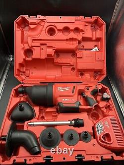 Kit de pistolet à air de nettoyage de drains Milwaukee M12 AIRSNAKE, nouveau, modèle 2572B-21