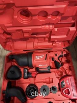 Kit de pistolet à air pour nettoyage des canalisations Milwaukee M12 (2572B-21) manquant 10 rallonge