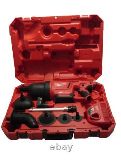 Kit de pistolet à air pour nettoyage des drains Milwaukee M12 AIRSNAKE (2572B-21)