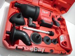 Kit de pistolet à air pour nettoyage des drains Milwaukee M12 AIRSNAKE (2572B-21)