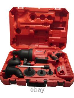 Kit de pistolet à air pour nettoyage des drains Milwaukee M12 AIRSNAKE (2572B-21)