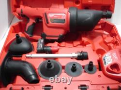 Kit de pistolet à air pour nettoyage des drains Milwaukee M12 AIRSNAKE (2572B-21)