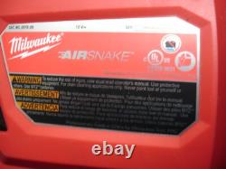 Kit de pistolet à air pour nettoyage des drains Milwaukee M12 AIRSNAKE (2572B-21)