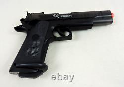 Kit de pistolet à airsoft à tir unique à ressort GameFace Warrior Protection