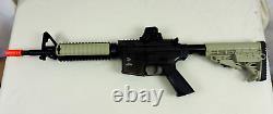 Kit de pistolet à airsoft à tir unique à ressort GameFace Warrior Protection