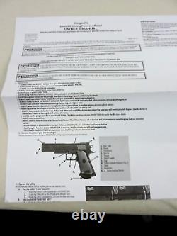 Kit de pistolet à airsoft à tir unique à ressort GameFace Warrior Protection