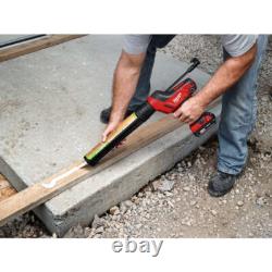 Kit de pistolet à calfeutrer en aluminium Milwaukee 2642-21CT M18 18V de 20 oz
