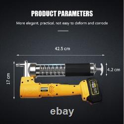 Kit de pistolet à graisse 20V MAX avec batterie et chargeur, pistolet à graisse sans fil, 12000 PSI E