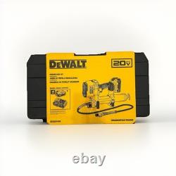 Kit de pistolet à graisse Dewalt DCGG571M1 20 V MAX avec (1) batterie 4 Ah et chargeur