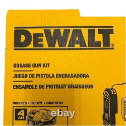 Kit de pistolet à graisse Dewalt DCGG571M1 20 V MAX avec (1) batterie 4 Ah et chargeur