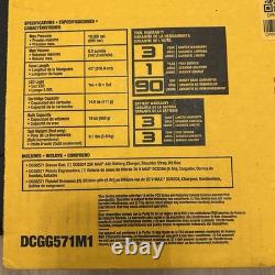 Kit de pistolet à graisse Dewalt DCGG571M1 20 V MAX avec (1) batterie 4 Ah et chargeur