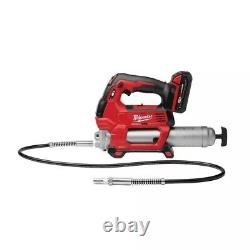 Kit de pistolet à graisse Milwaukee 2646-21CT M18 18V à 2 vitesses avec tuyau de 48 pouces
