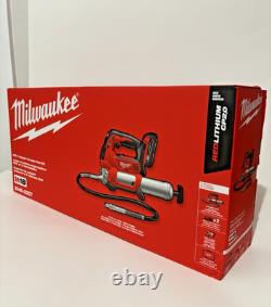 Kit de pistolet à graisse Milwaukee 2646-22CT 18V 10 000 psi modèle professionnel robuste nouveau modèle