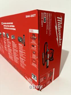 Kit de pistolet à graisse Milwaukee 2646-22CT 18V 10 000 psi modèle professionnel robuste nouveau modèle