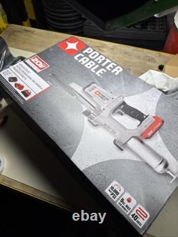 Kit de pistolet à graisse Porter Cable 20V avec batterie, chargeur, sac PCCGG001D1 10 000 psi